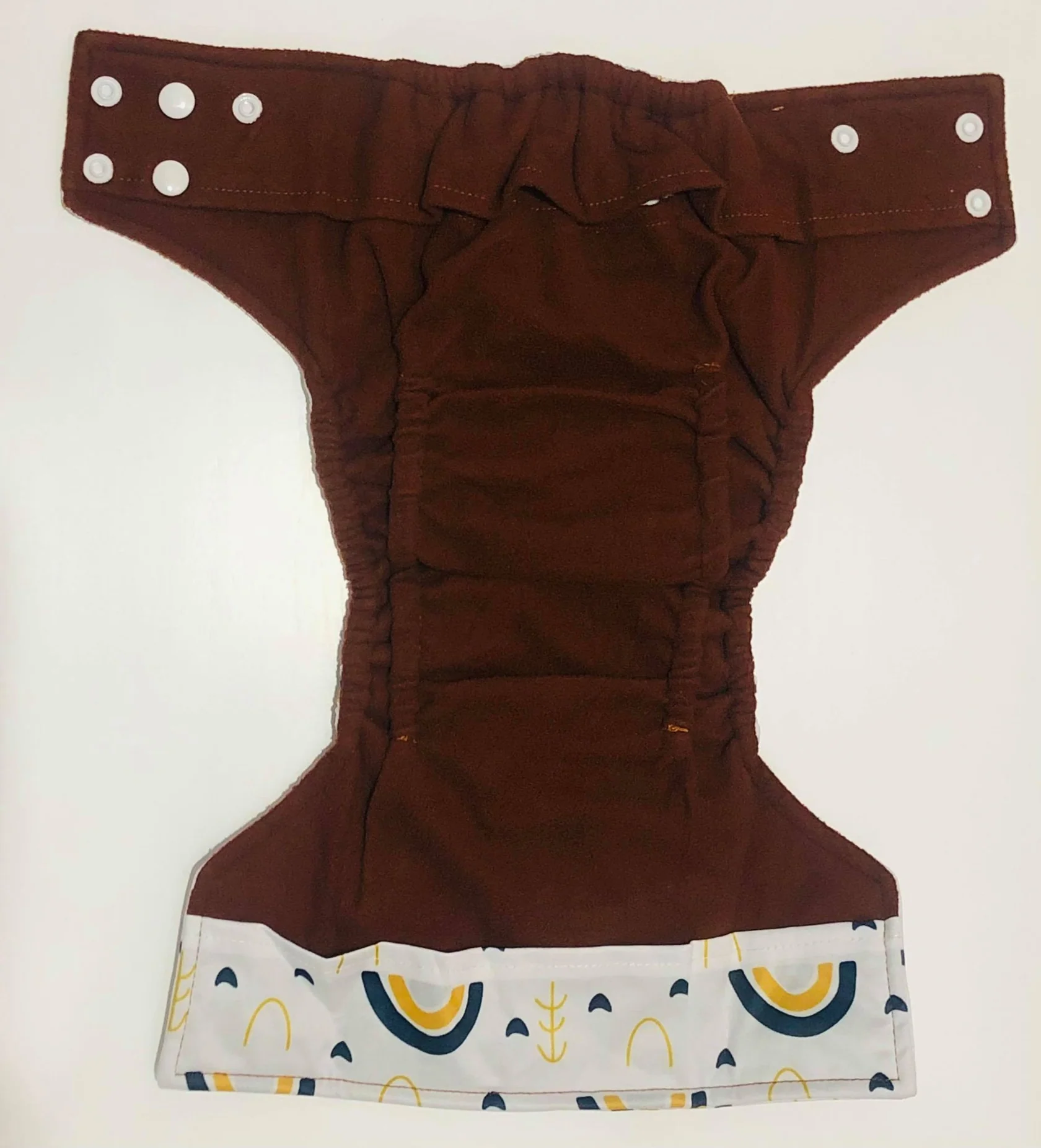 Pastel Skies OSFM Coffee Fleece Pocket MCN - Image 7