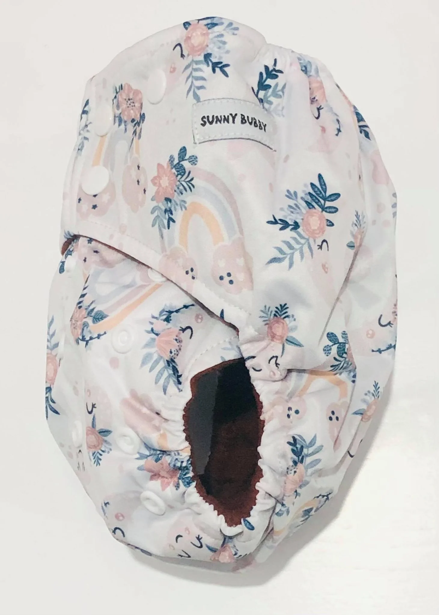 Pastel Skies OSFM Coffee Fleece Pocket MCN - Image 2