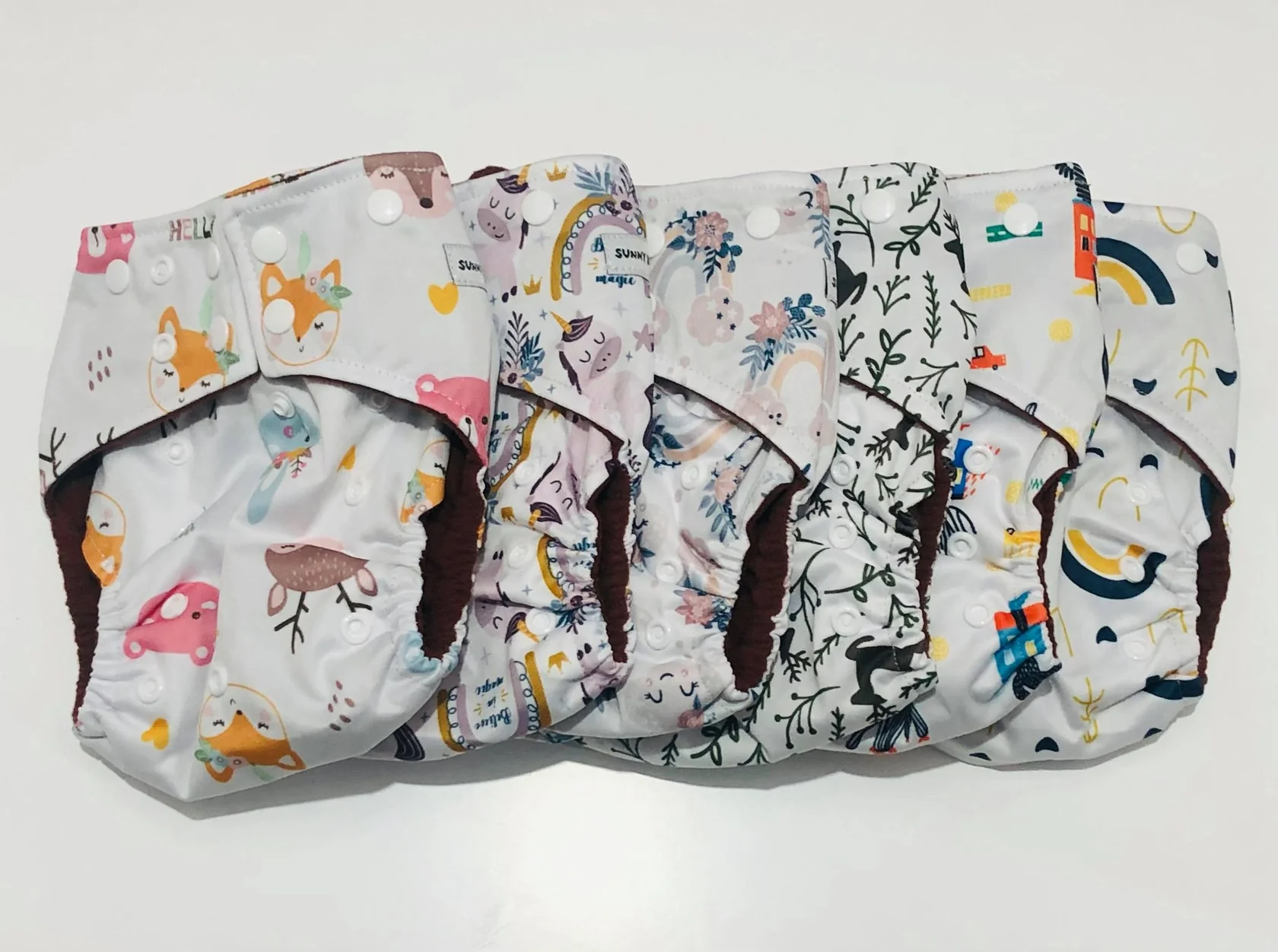 Pastel Skies OSFM Coffee Fleece Pocket MCN - Image 10