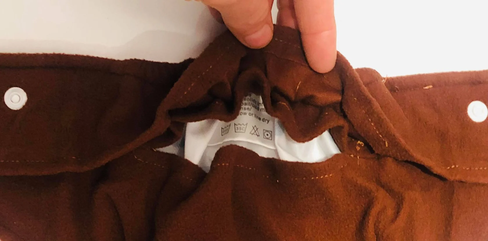 Pastel Skies OSFM Coffee Fleece Pocket MCN - Image 9