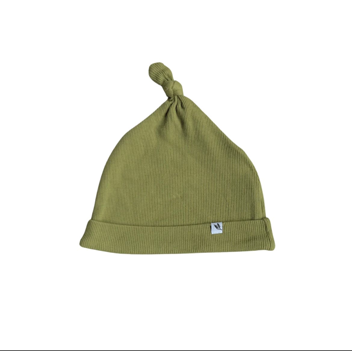 Pine Ribbed Organic Beanie