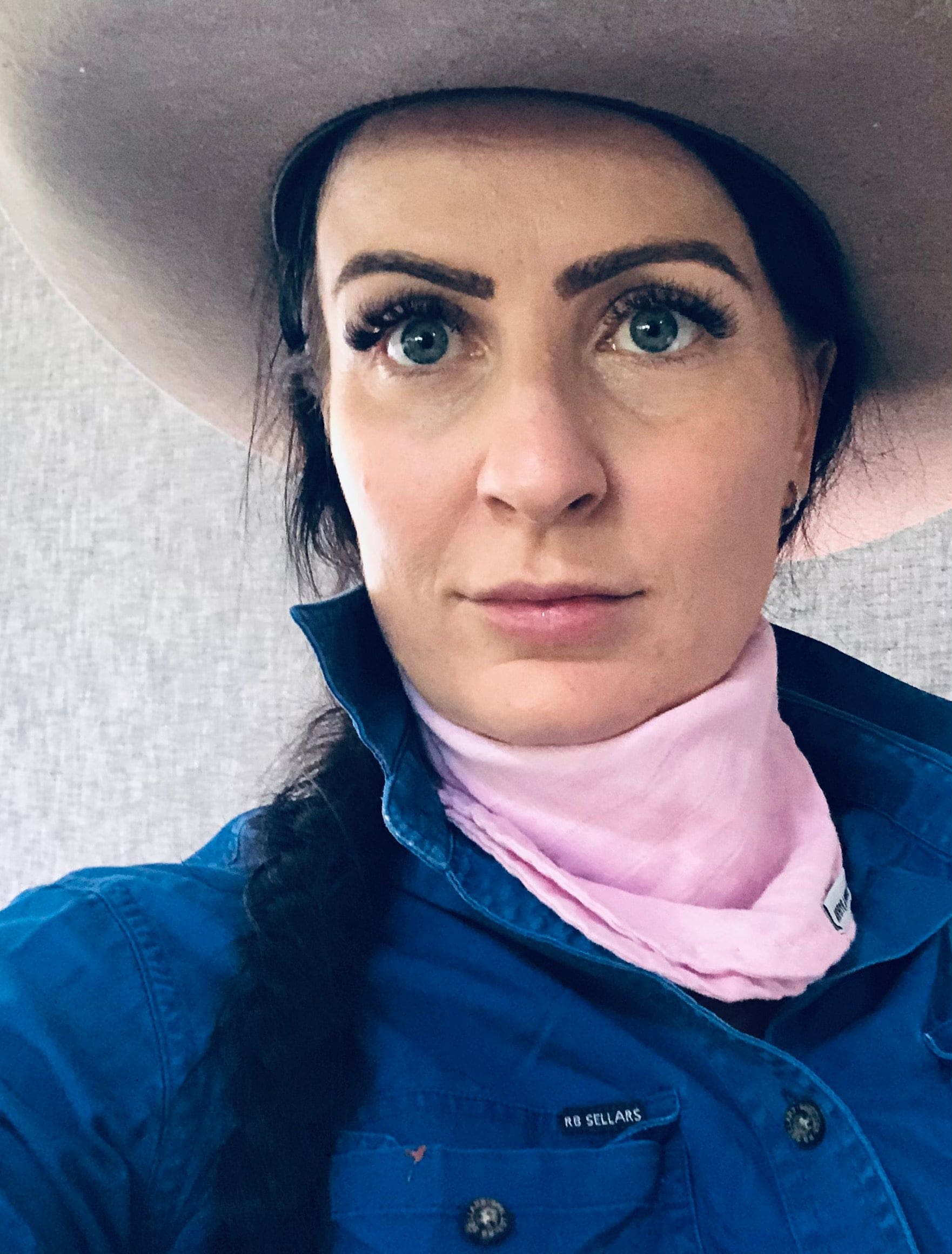 Fairy Floss Bandana Bib/Neck Sun Cover - Image 5