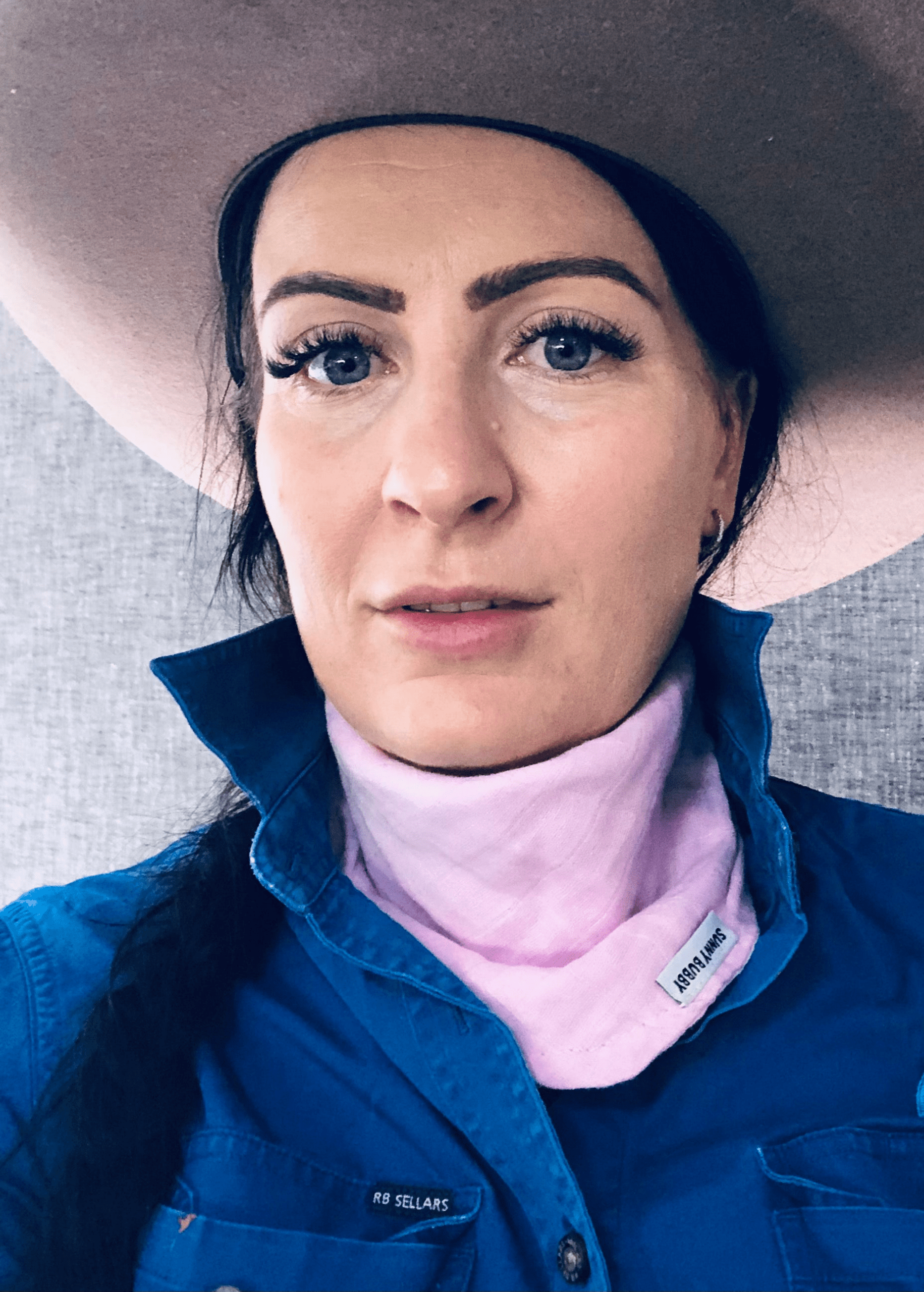 Fairy Floss Bandana Bib/Neck Sun Cover - Image 7