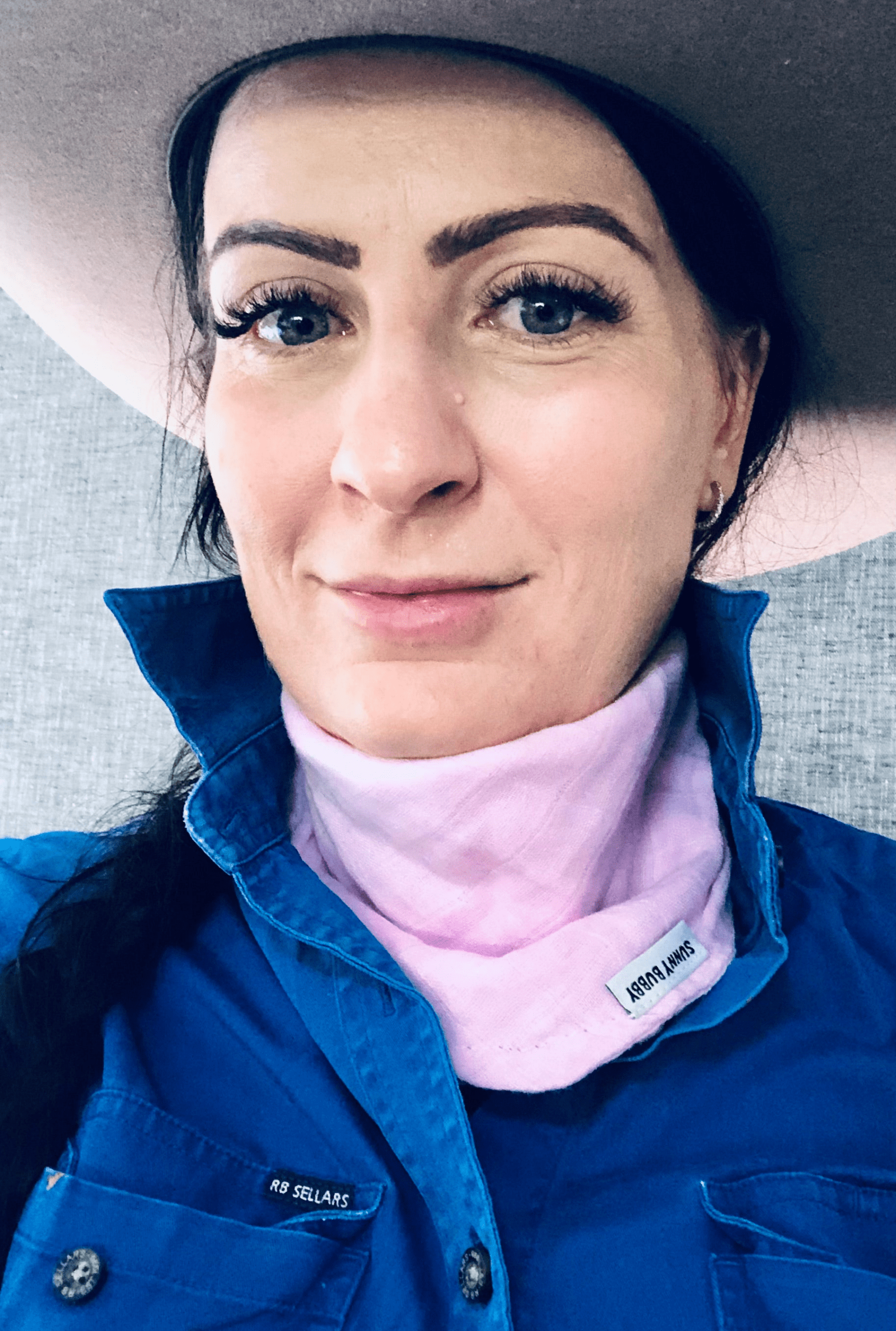 Fairy Floss Bandana Bib/Neck Sun Cover - Image 8