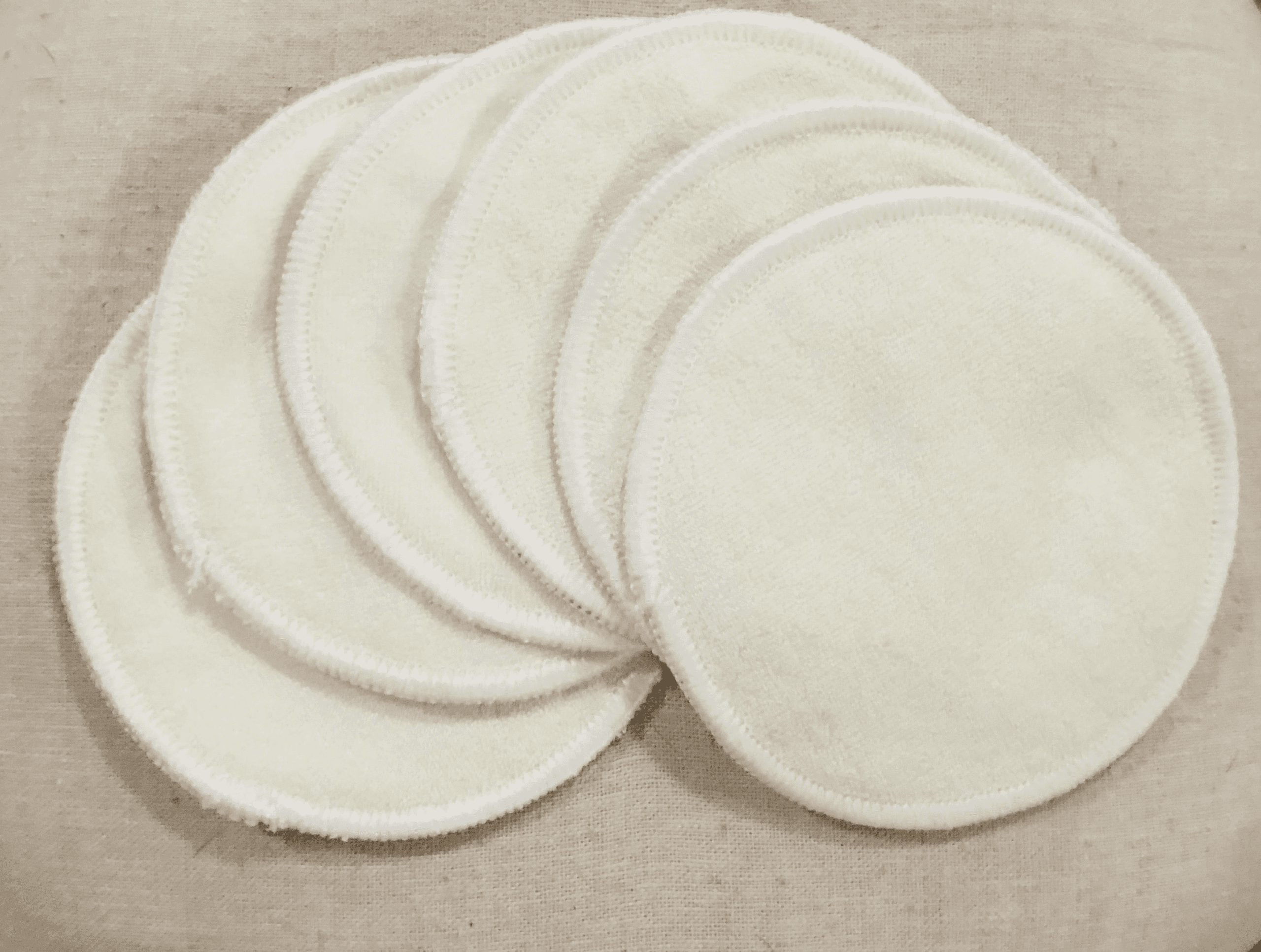 Three Pairs of The Princes Bamboo Cotton Reusable Breast Pads - Image 3