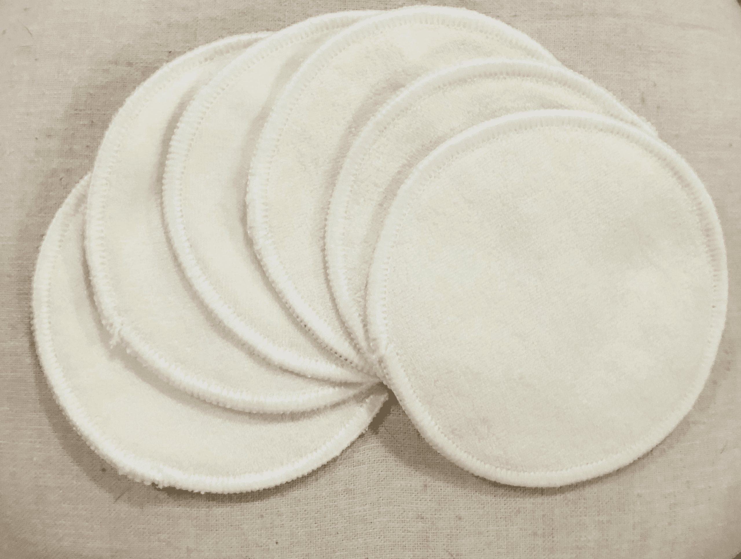 Three Pairs of The Princes Bamboo Cotton Reusable Breast Pads - Image 4