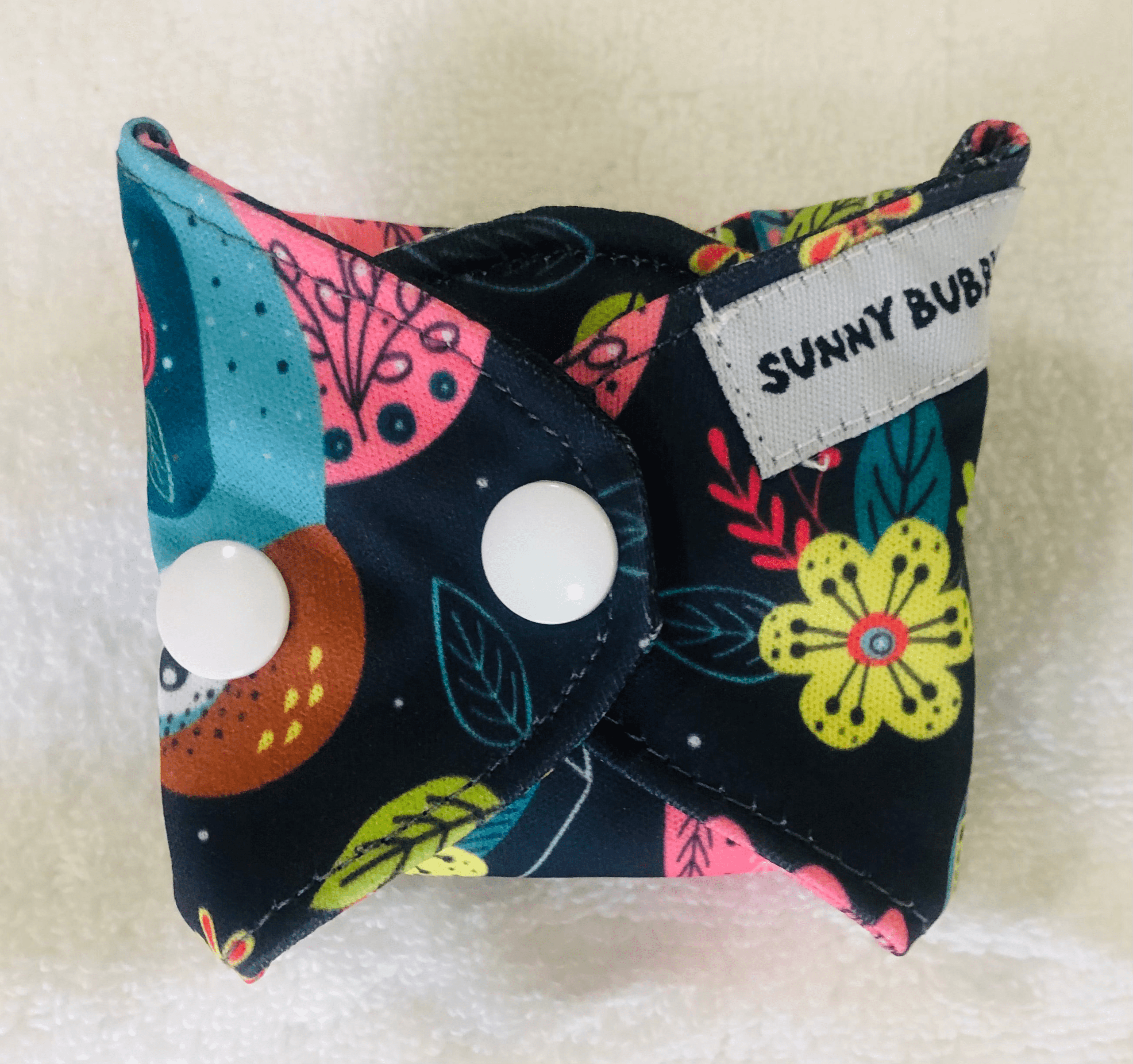 Bloombird Dark Reusable Bamboo Cotton Cloth Pads - Image 13