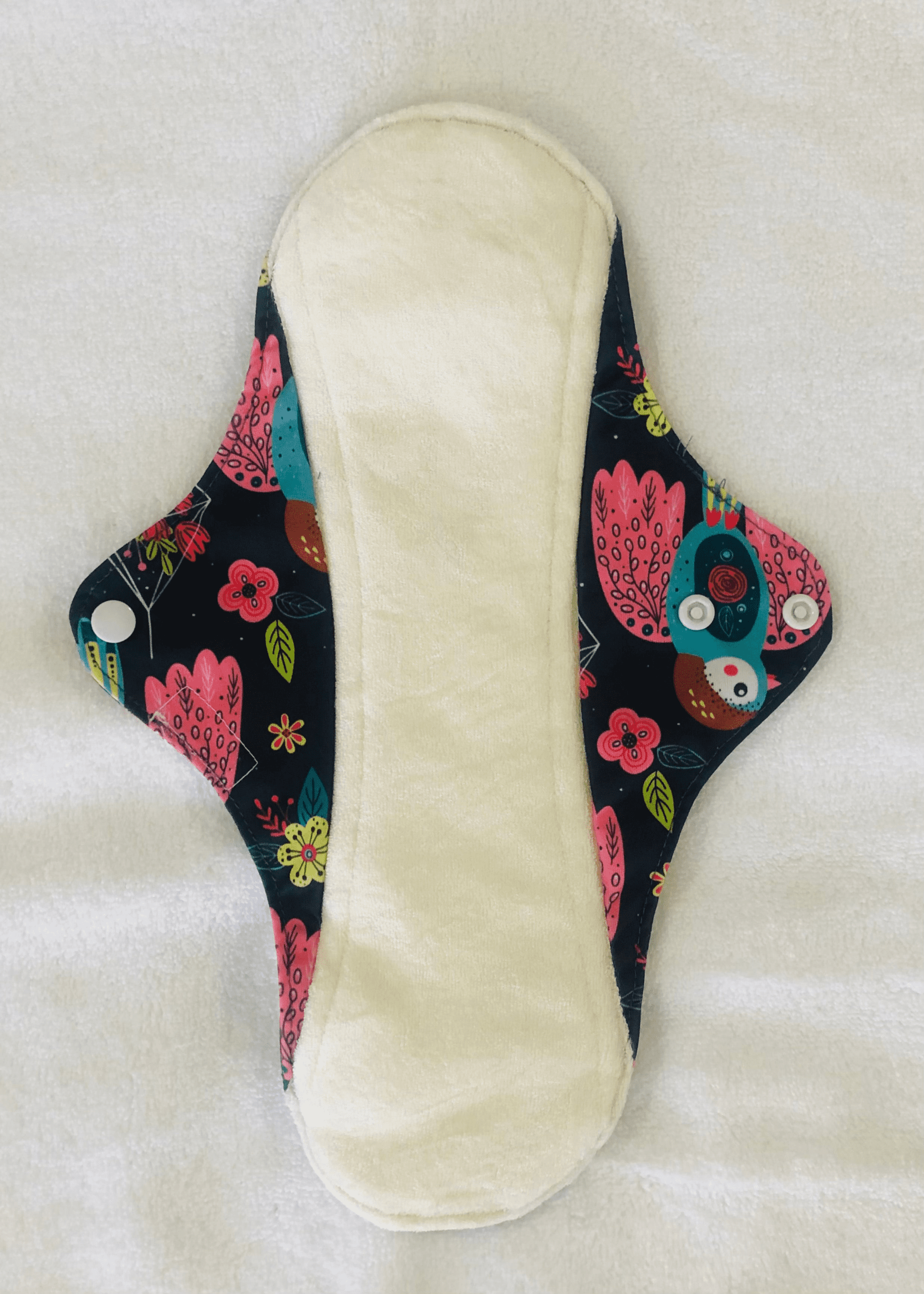 Bloombird Dark Reusable Bamboo Cotton Cloth Pads - Image 6