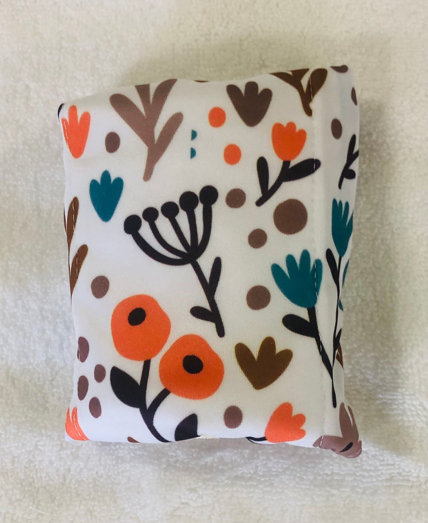 Colourful Flowers Reusable Bamboo Cotton Cloth Pads - Image 14