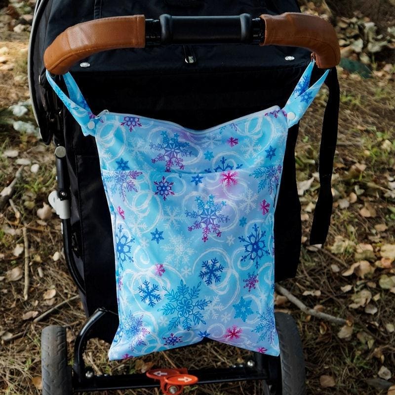 Frozen Snowflakes Large Pram Wet Bag - Image 4