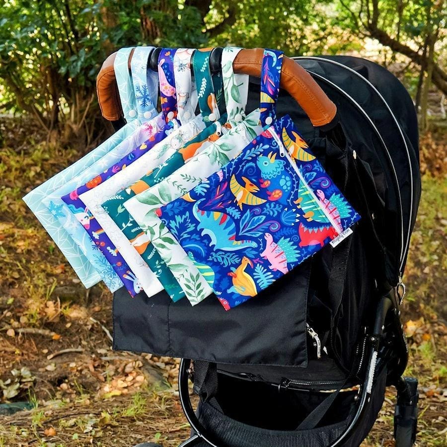 Boho Buddies Medium Wet Bag with a Double layer of PUL - Image 6