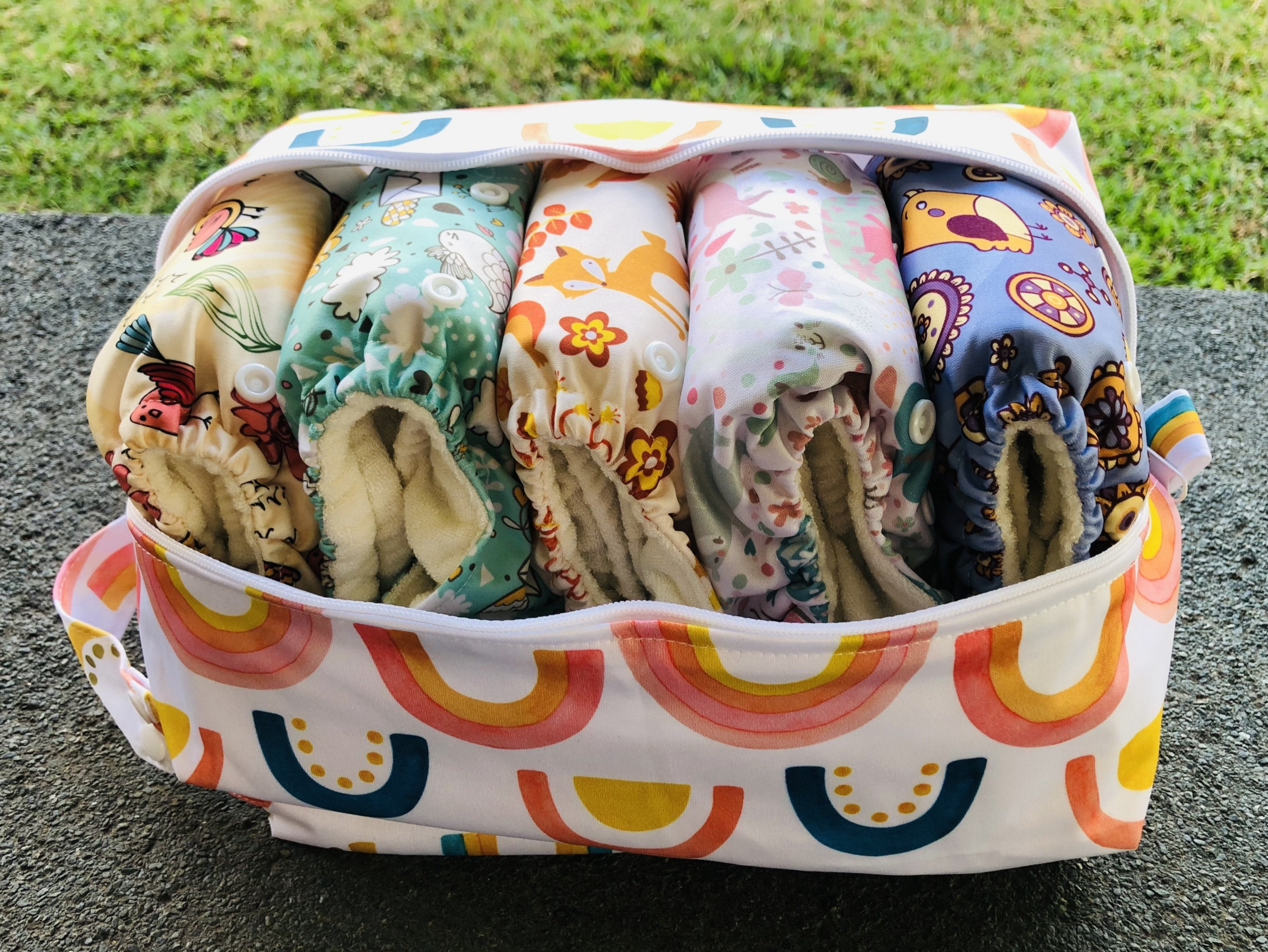 Lemons Nappy Wet Bag POD - Image 7