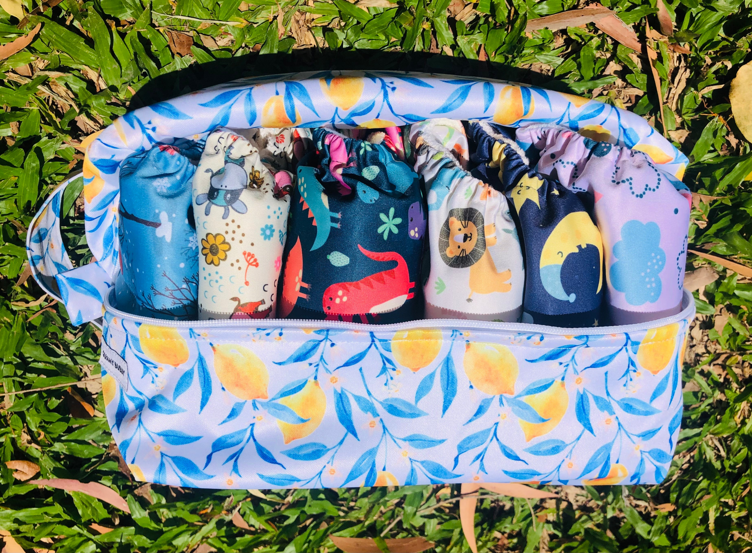 Lemons Nappy Wet Bag POD - Image 5