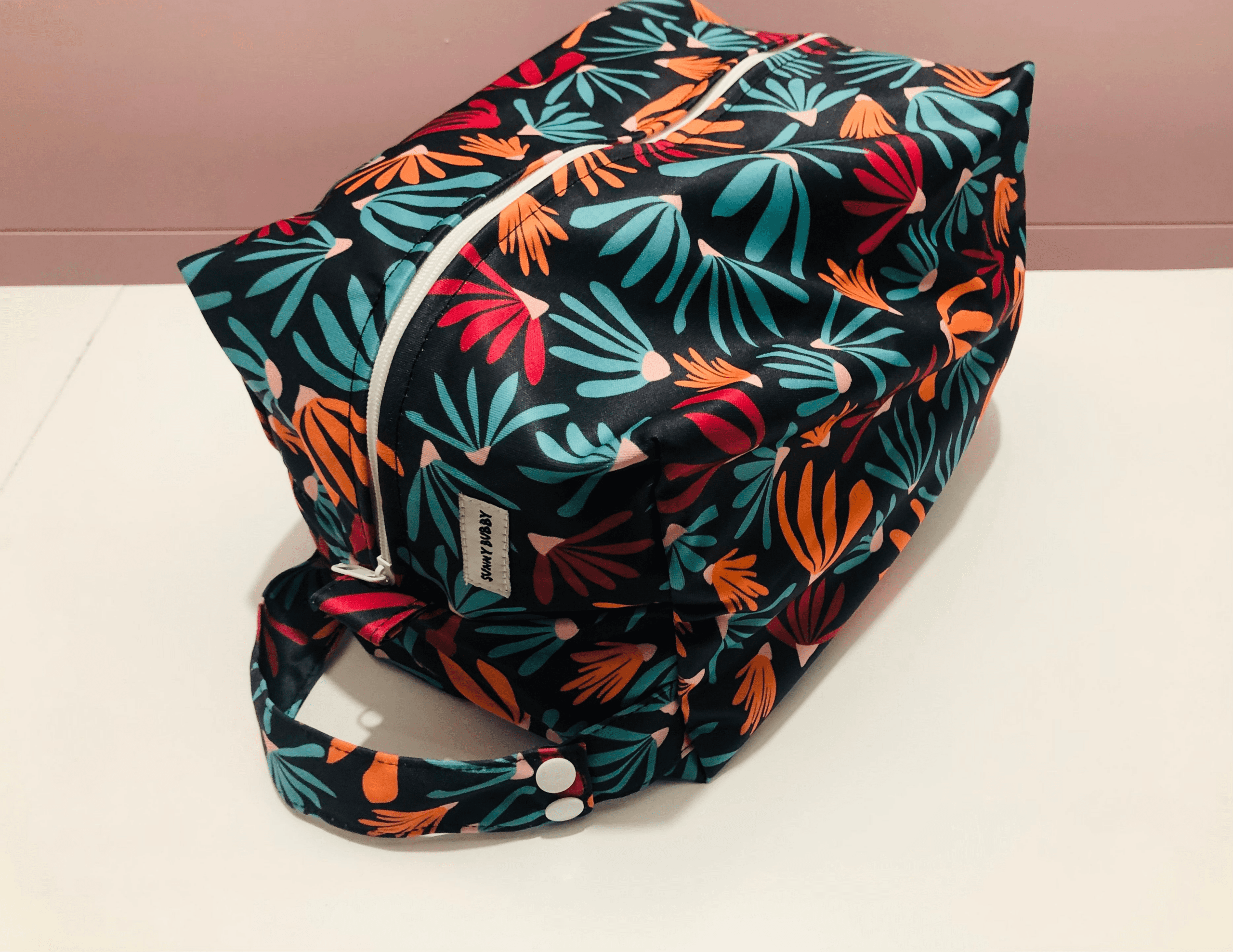 Flower Bed Nappy Wet Bag POD - Image 4