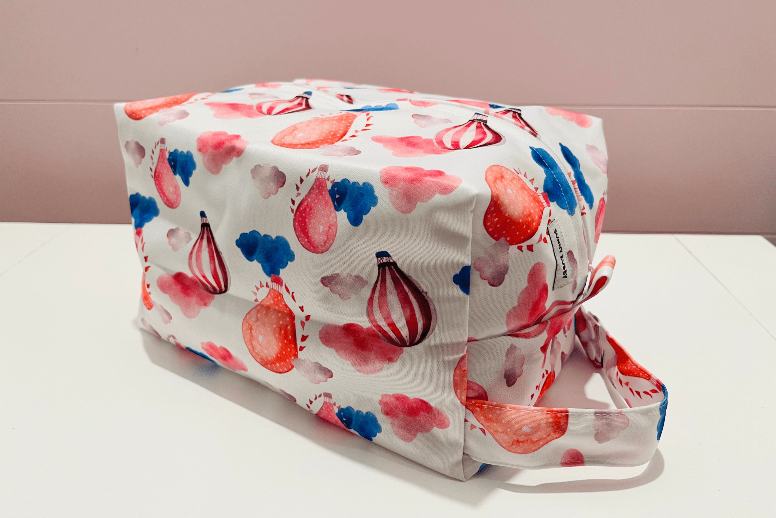 Hot Air Balloons Nappy Wet Bag POD - Image 6