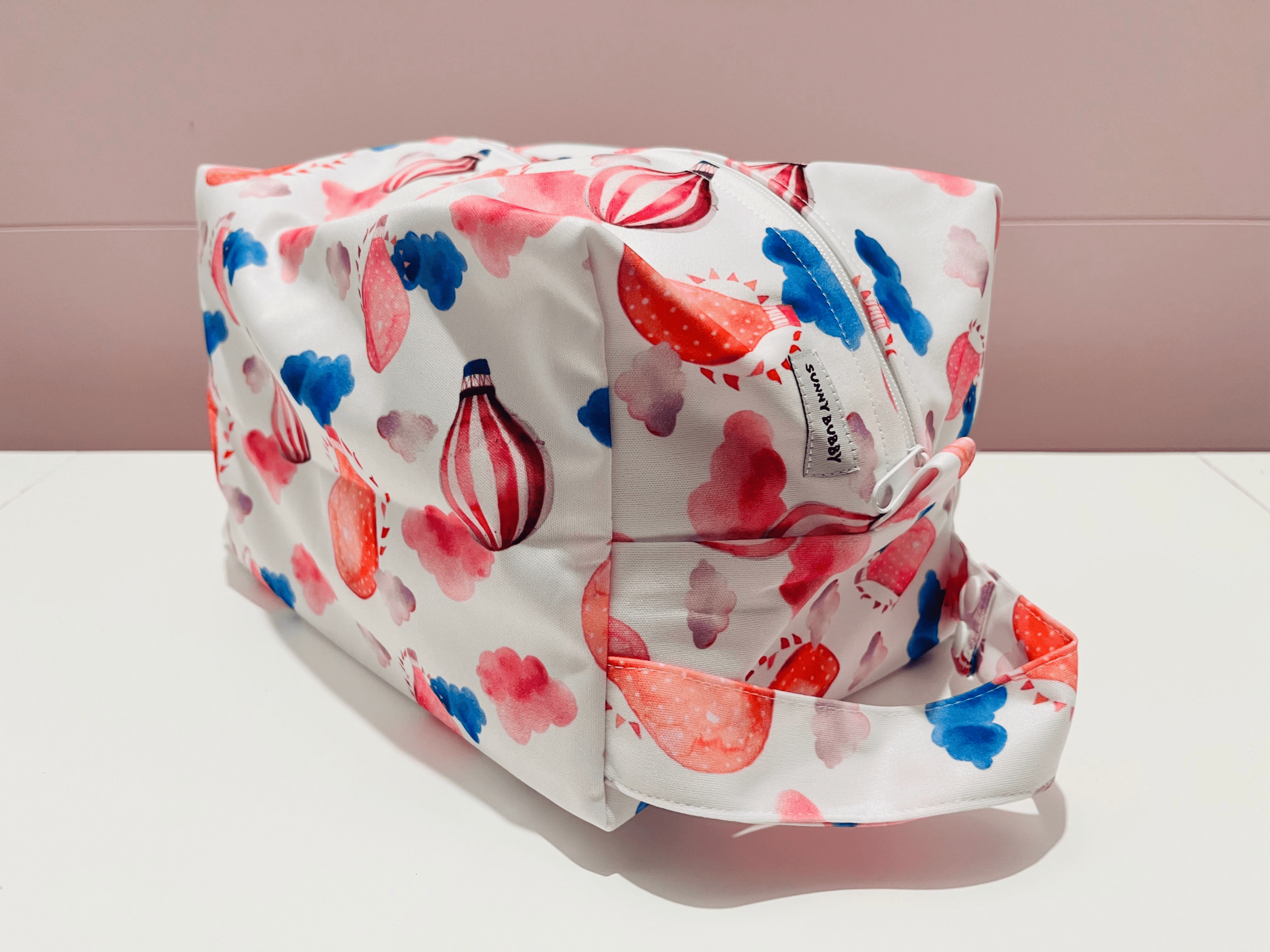 Hot Air Balloons Nappy Wet Bag POD