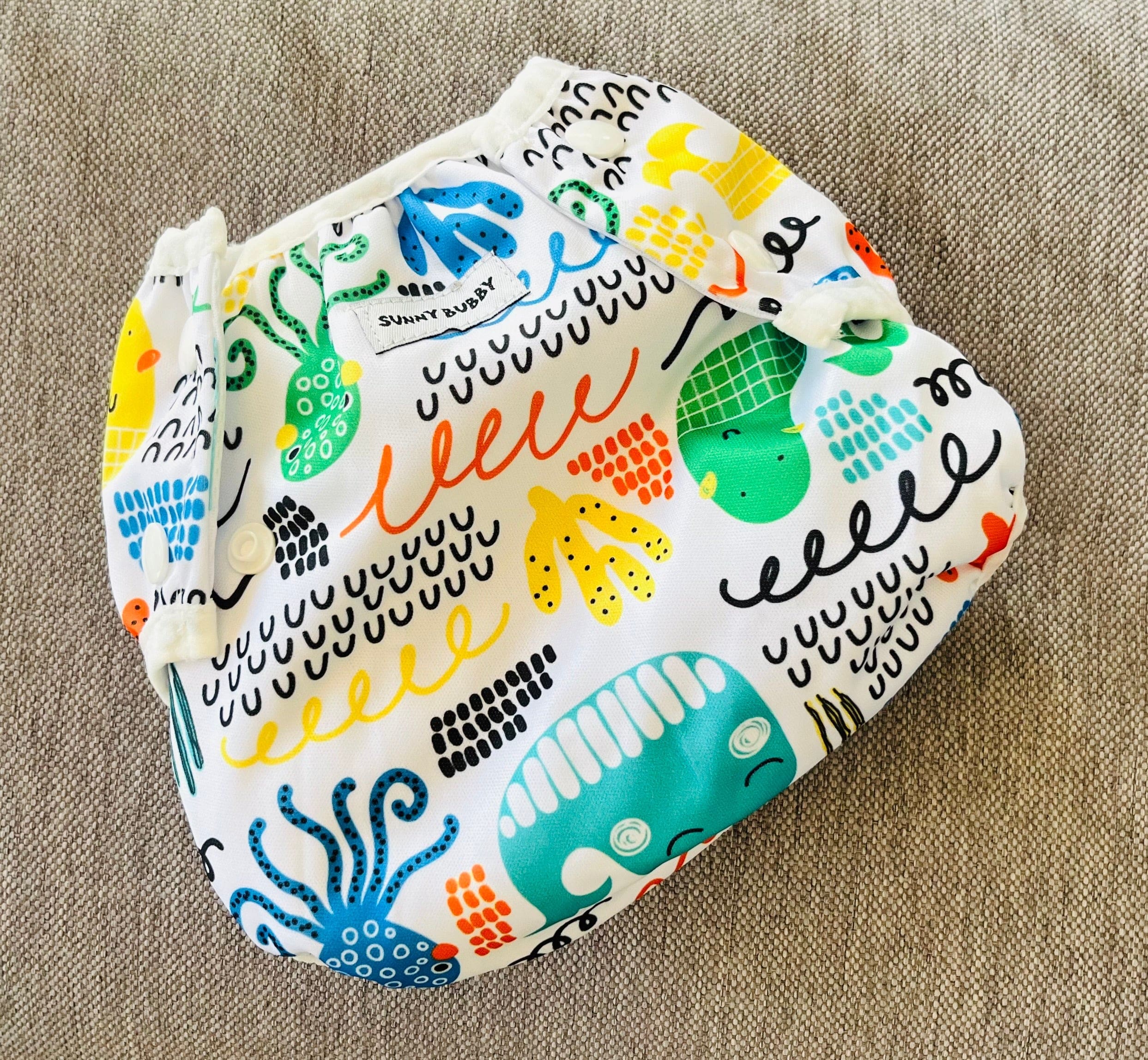 Under the Sea Reusable Swim Nappy