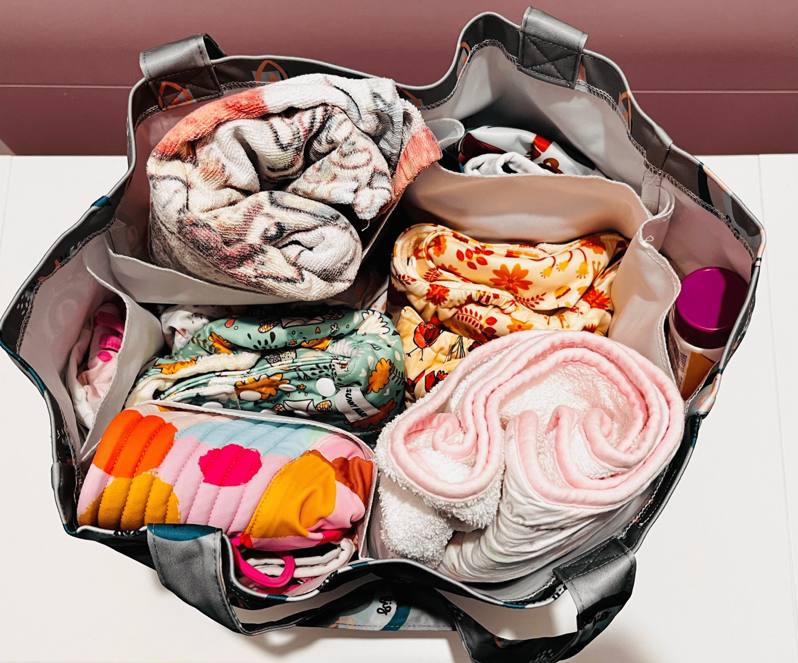 Frangipani Beach/Shopping/Swim Tote Bag - Image 5