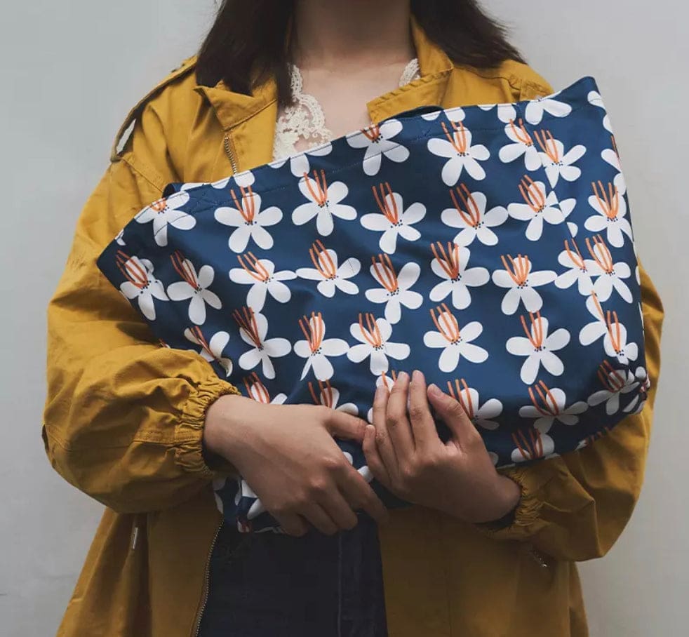 Frangipani Beach/Shopping/Swim Tote Bag - Image 4