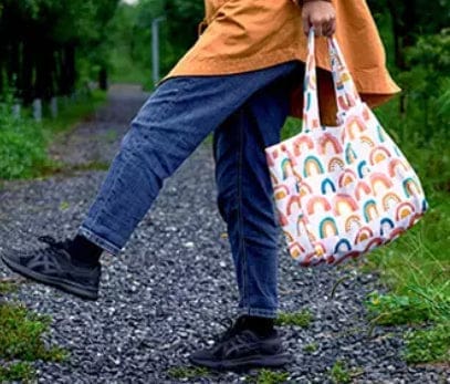 Field of Flowers Beach/Shopping/Swim Tote Bag - Image 11