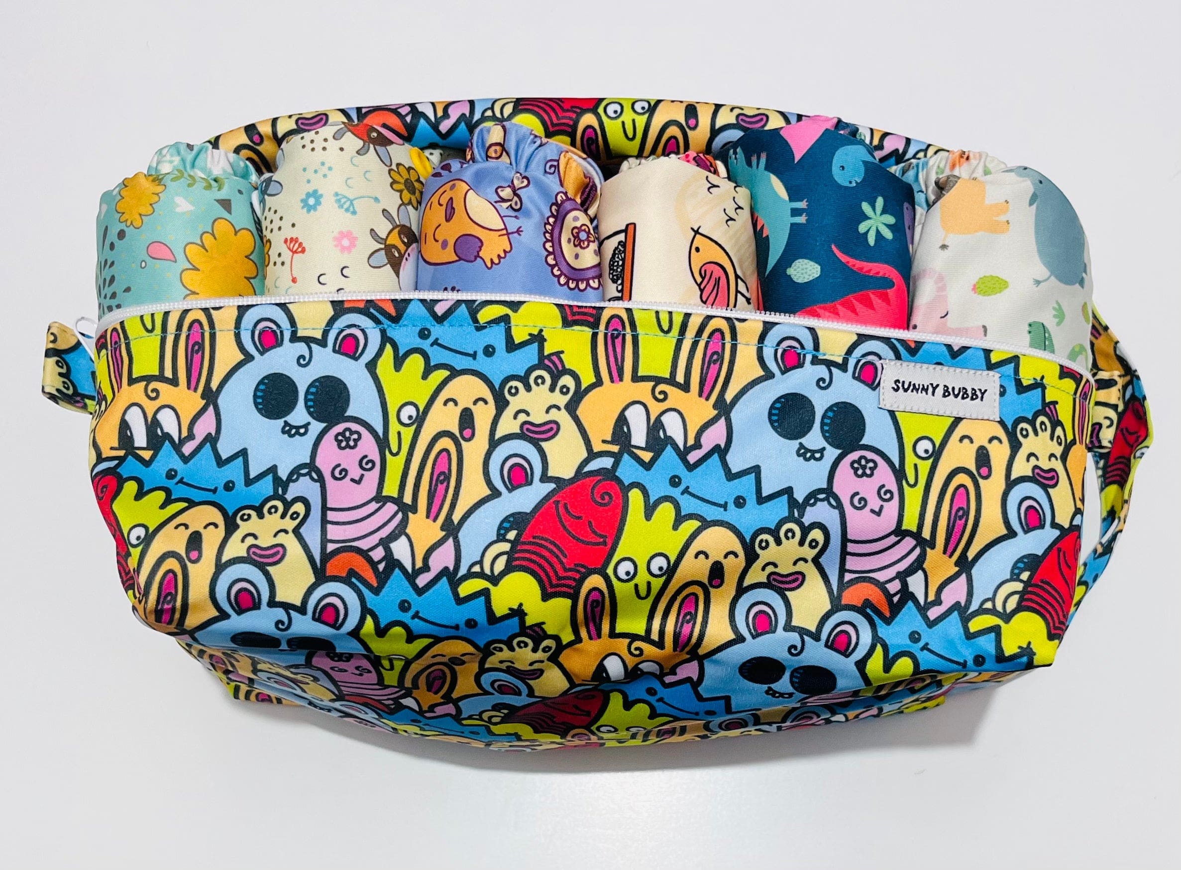 Cartoons Nappy Wet Bag POD - Image 3