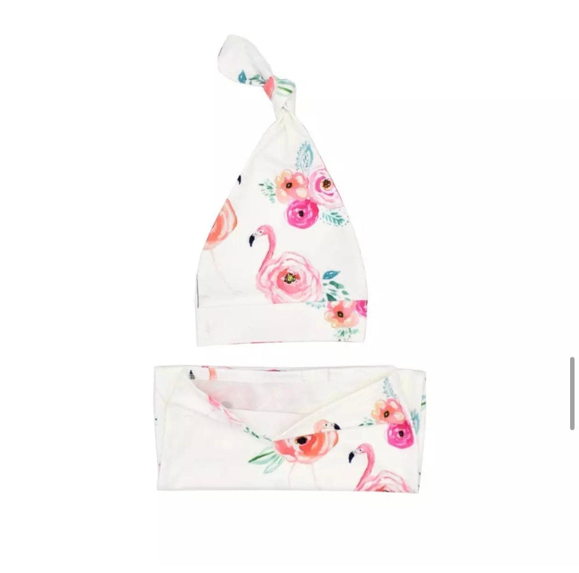 Newborn Lightweight Swaddle & Cap - Image 14