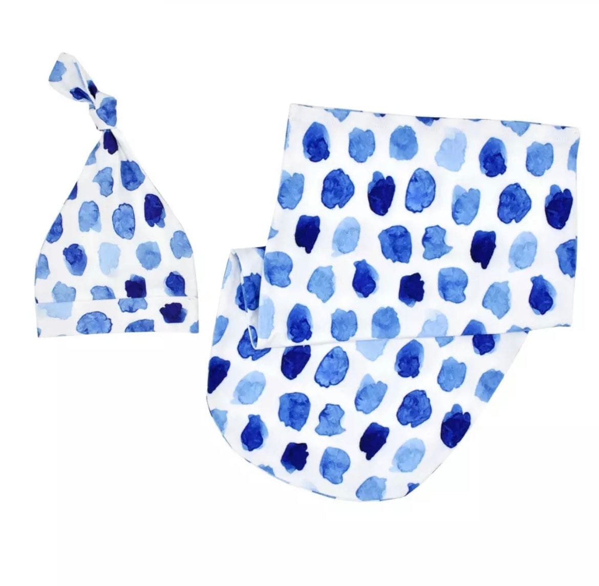 Newborn Lightweight Swaddle & Cap - Image 15