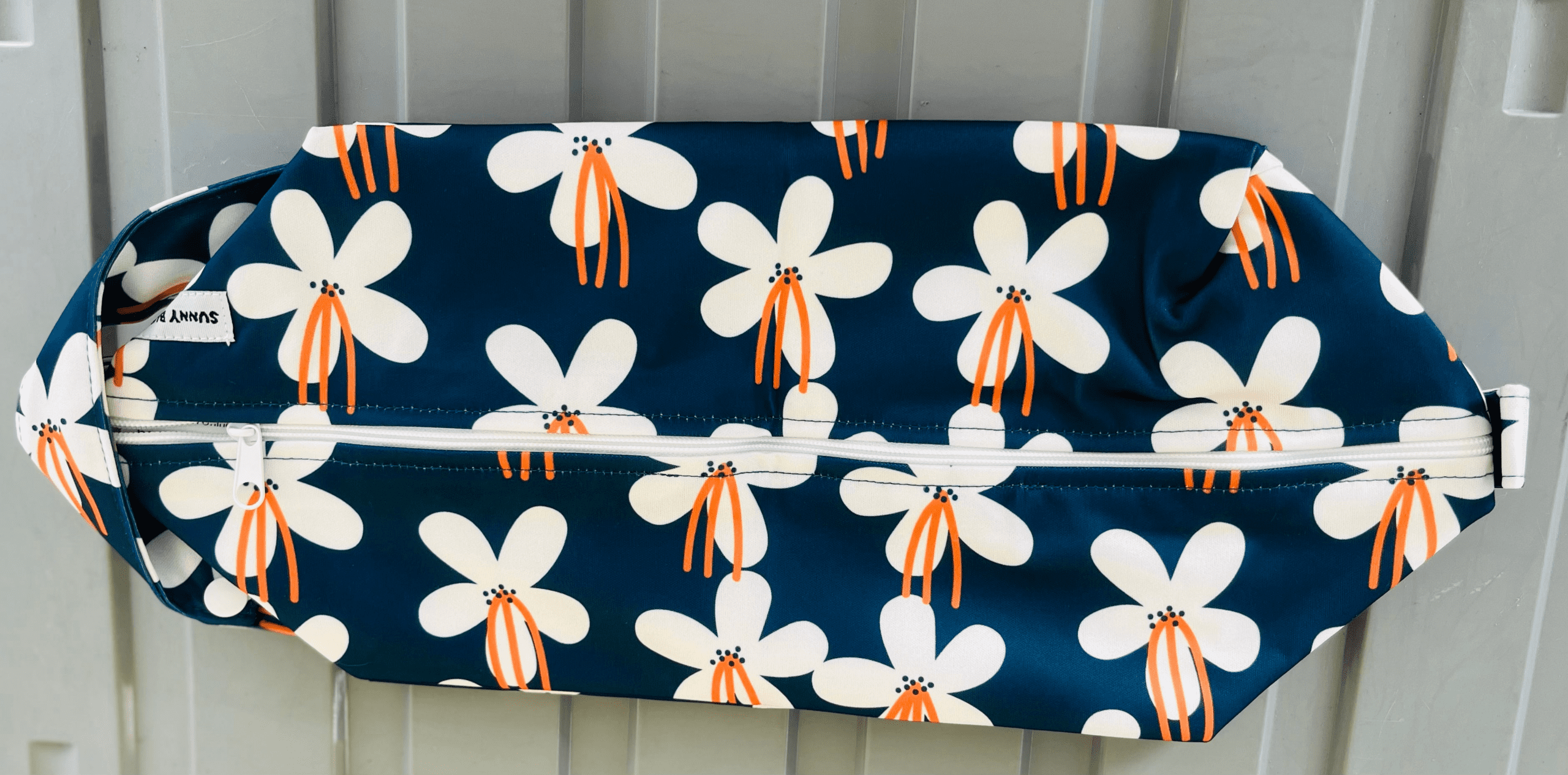 Frangipani Nappy Wet Bag POD