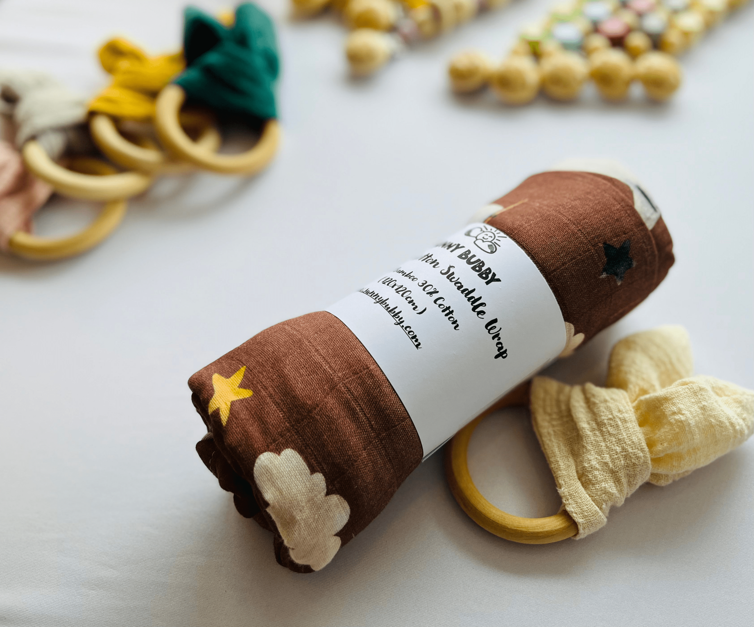 Flying High Bamboo Cotton Swaddle