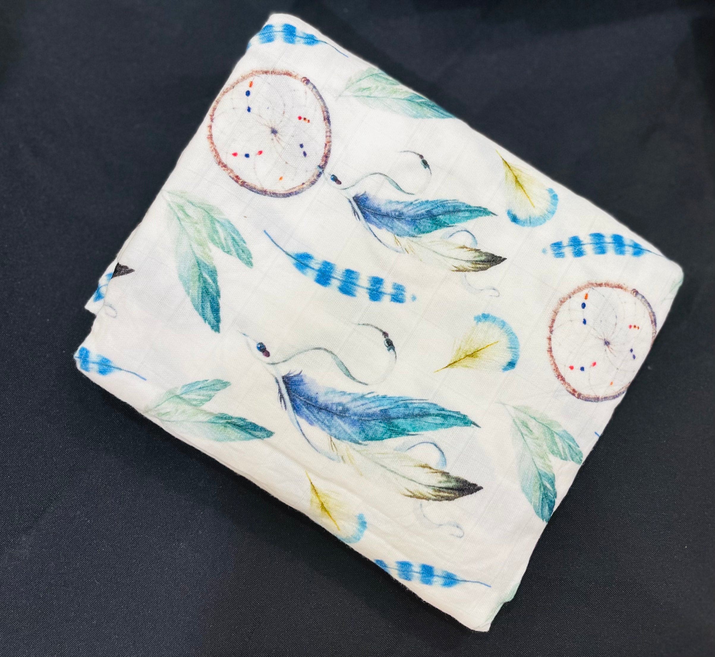 Dreamcatcher Bamboo Cotton Swaddle - Image 3