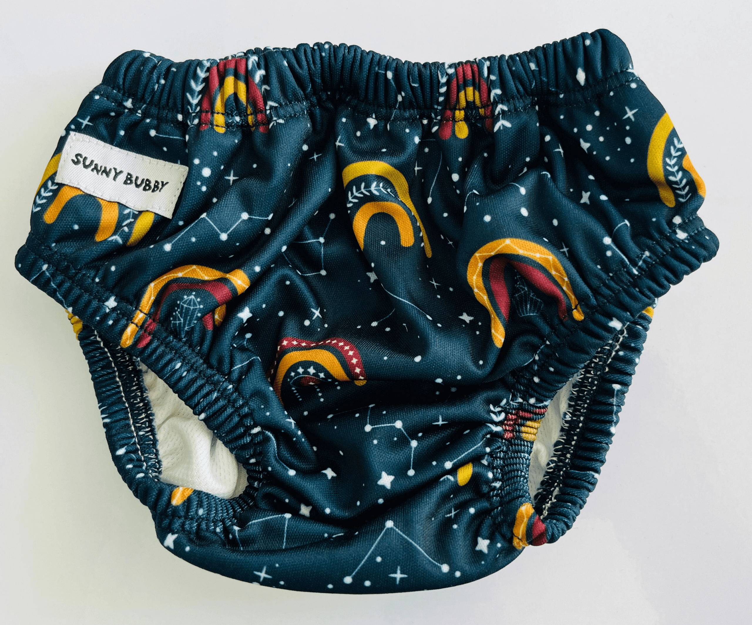 Dark Rainbows Reusable Swim Nappy