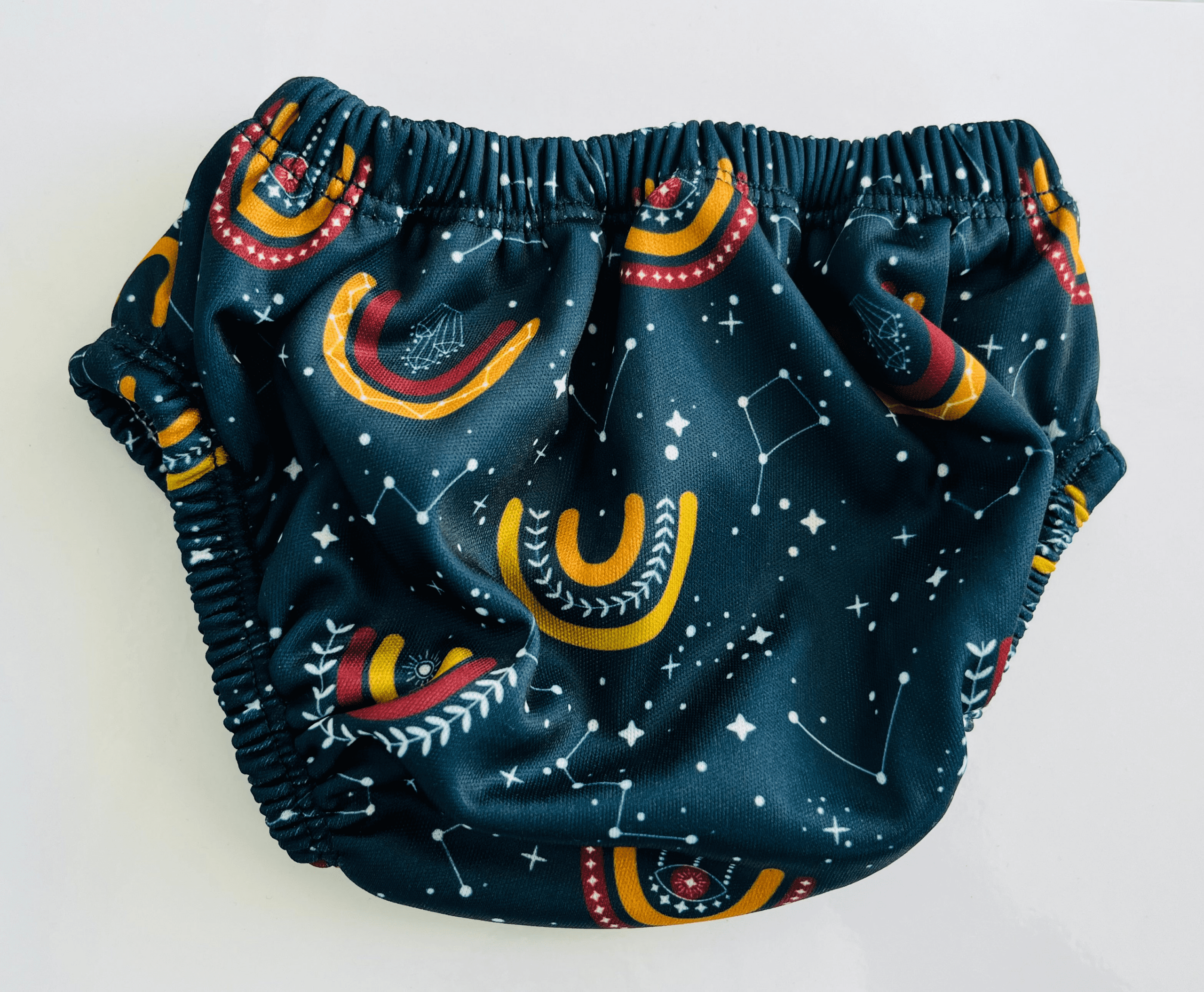 Dark Rainbows Reusable Swim Nappy - Image 3