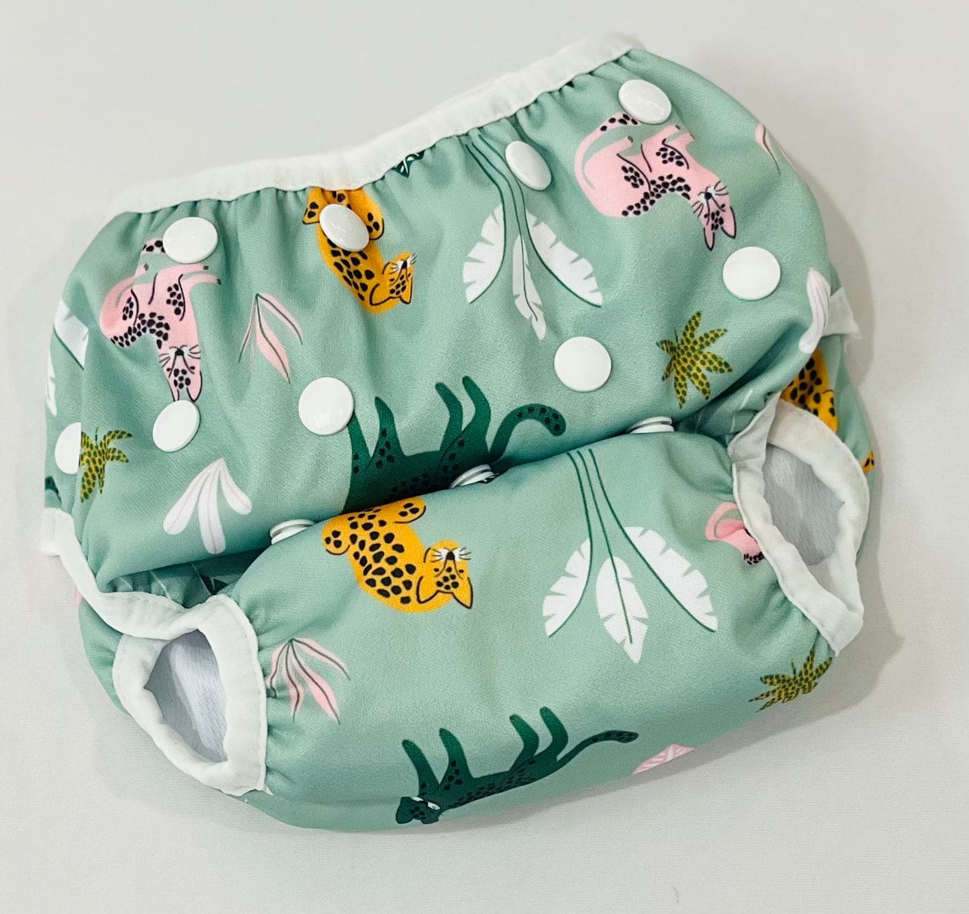 Leopards Reusable Swim Nappy