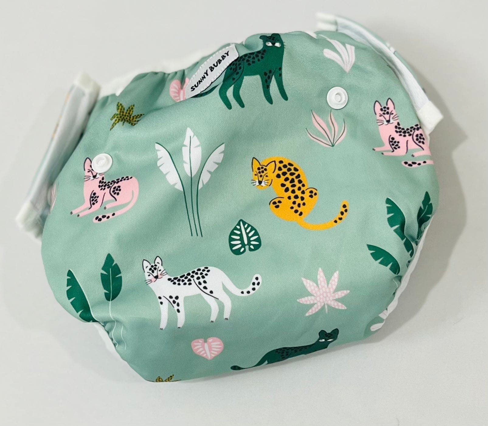 Leopards Reusable Swim Nappy - Image 3