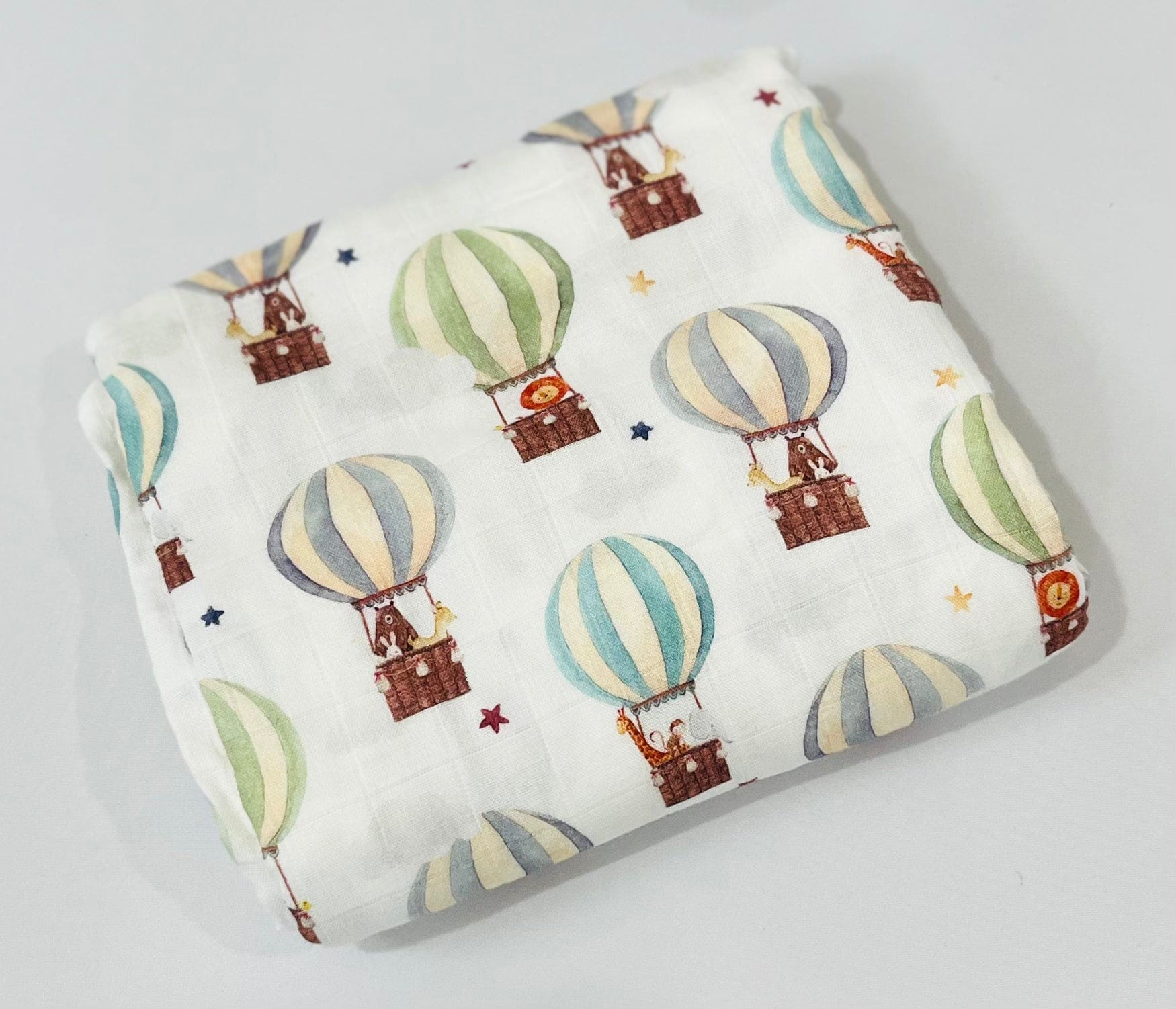 Balloon Animals Bamboo Cotton Swaddle - Image 3