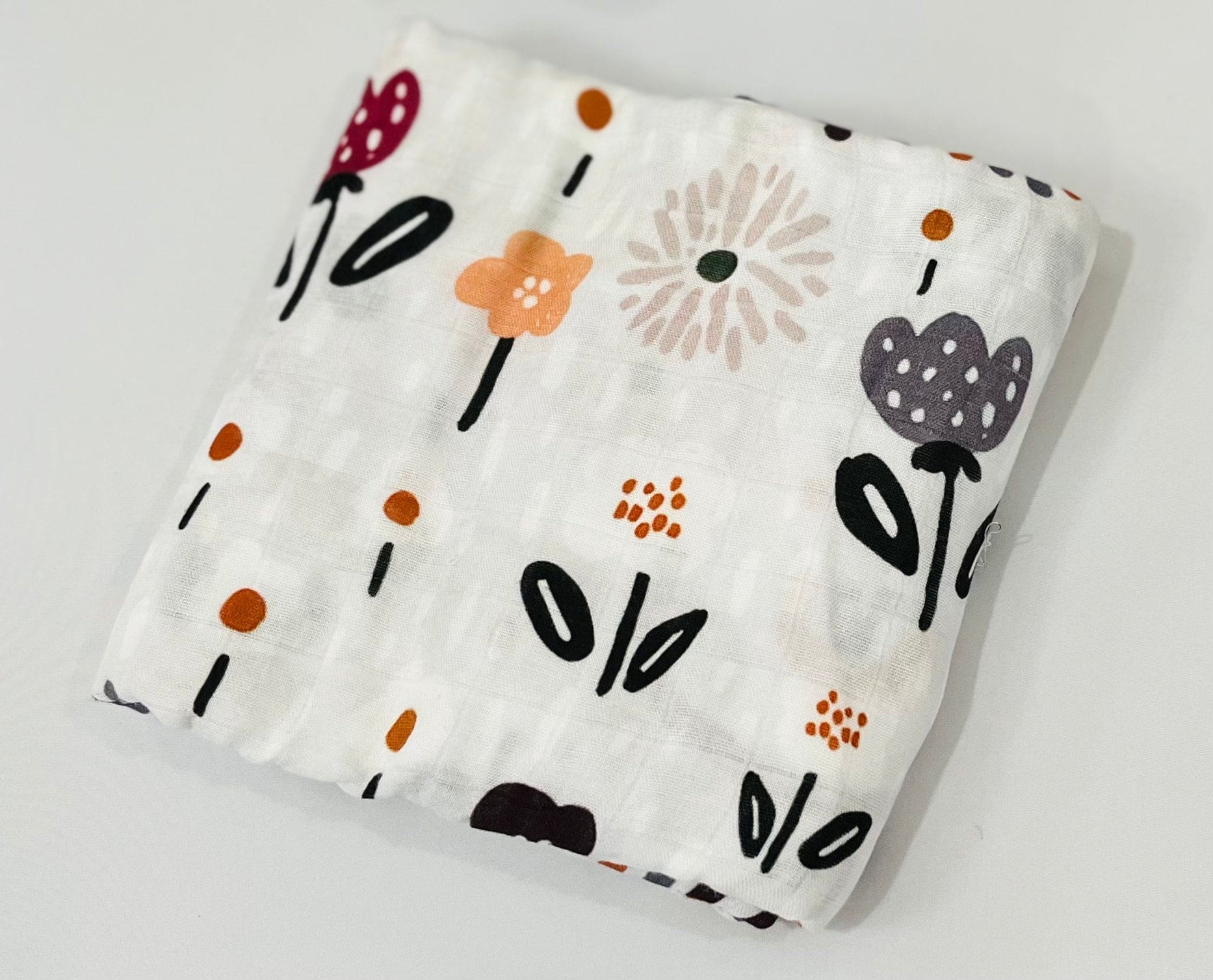 Garden Bamboo Cotton Swaddle - Image 3