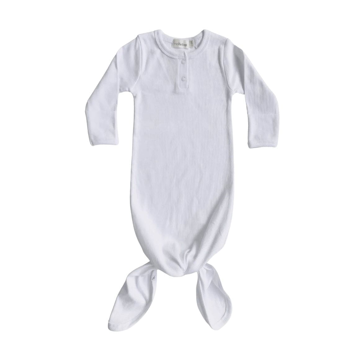 Milk Organic Cotton Ribbed Gown