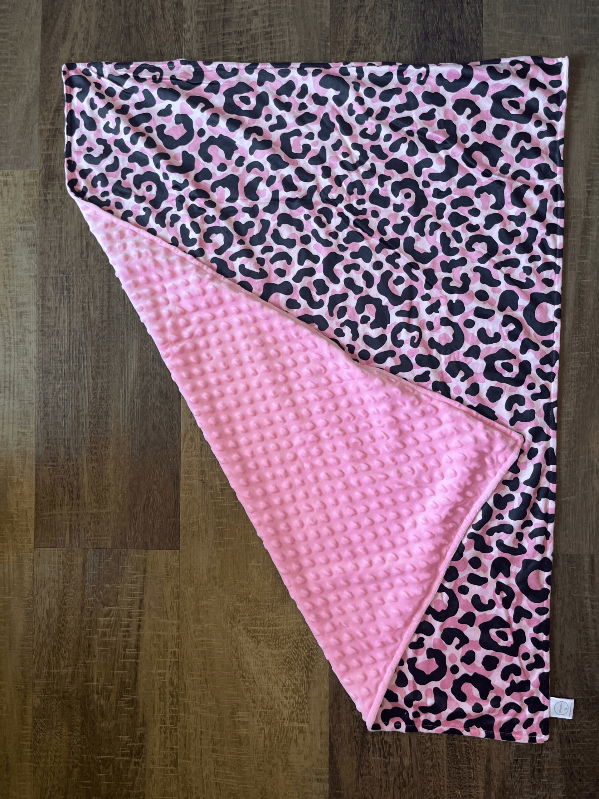 Cotton Snuggle Blanket - Pink Safari - Image 5