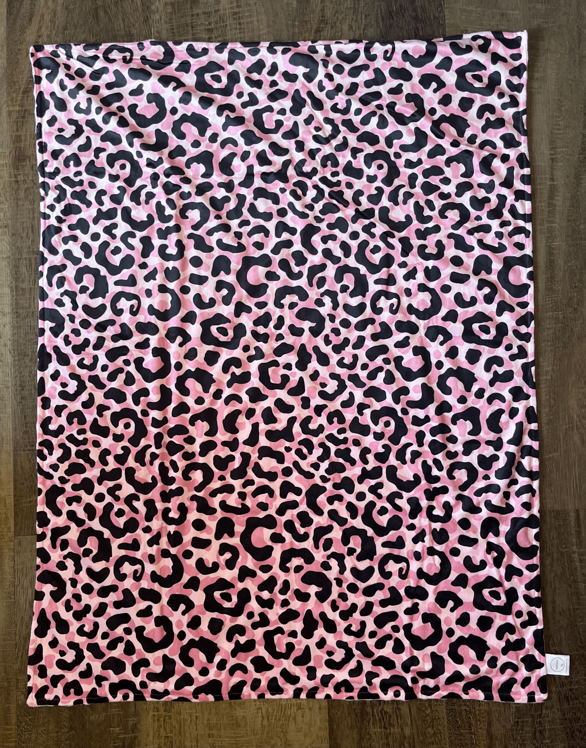 Cotton Snuggle Blanket - Pink Safari - Image 4