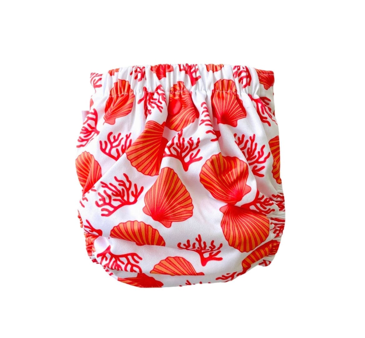 Coral- Austin Nappy Co. Reusable OSFM Nappy - Image 3