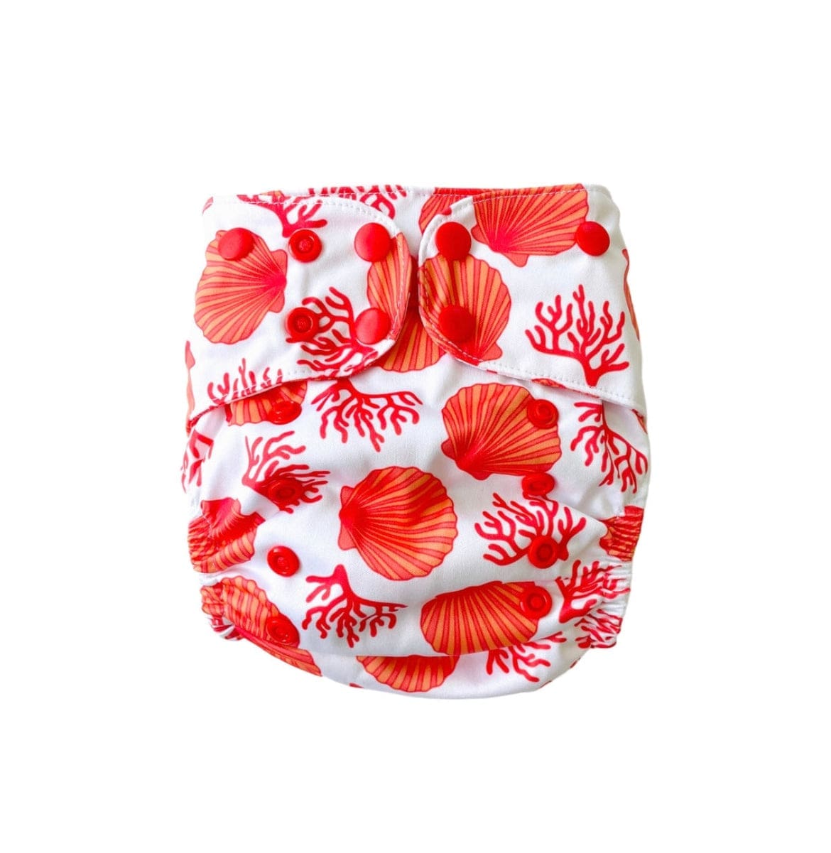 Coral- Austin Nappy Co. Reusable OSFM Nappy