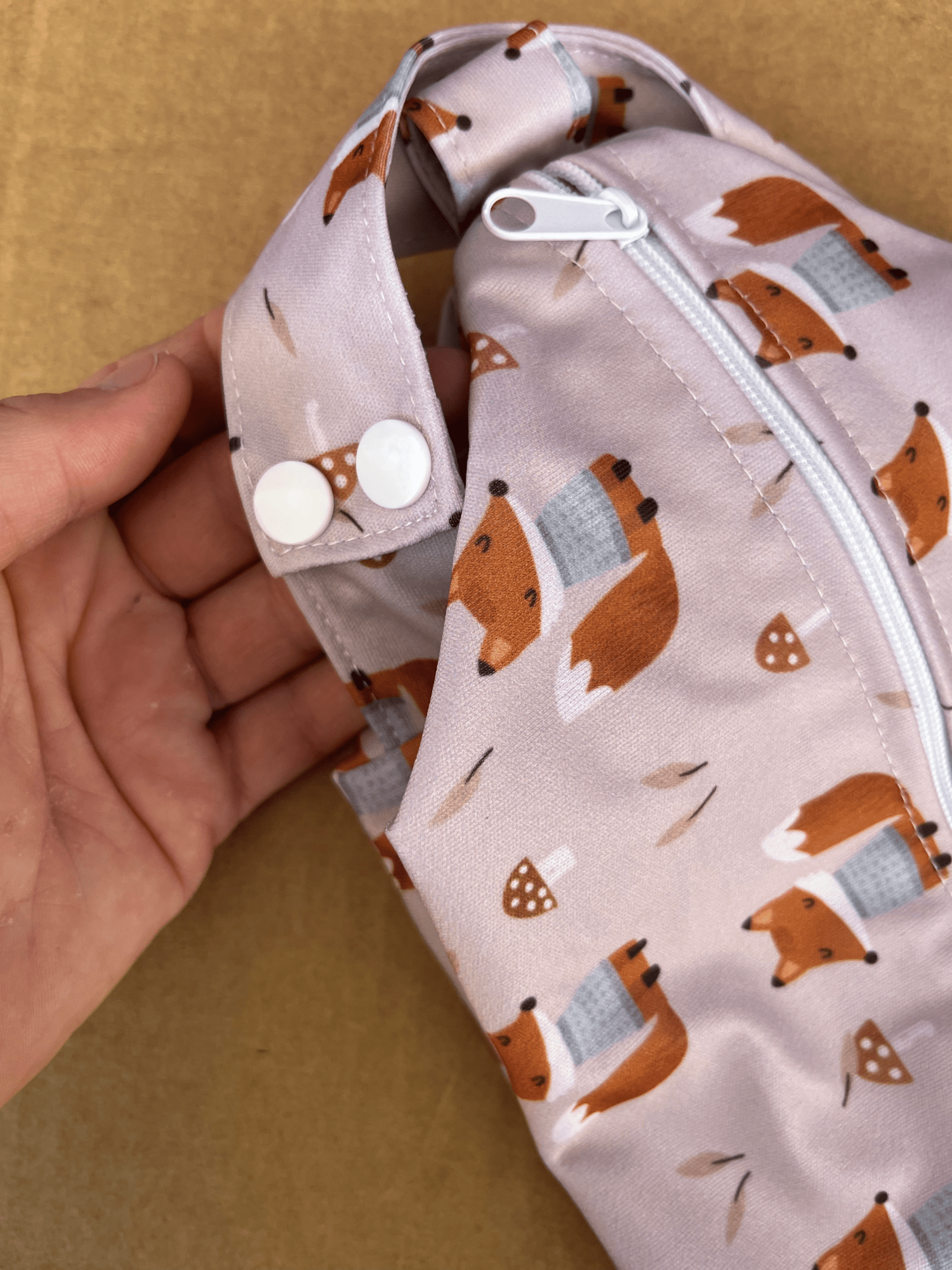 Foxes Nappy Wet Bag POD - Image 3